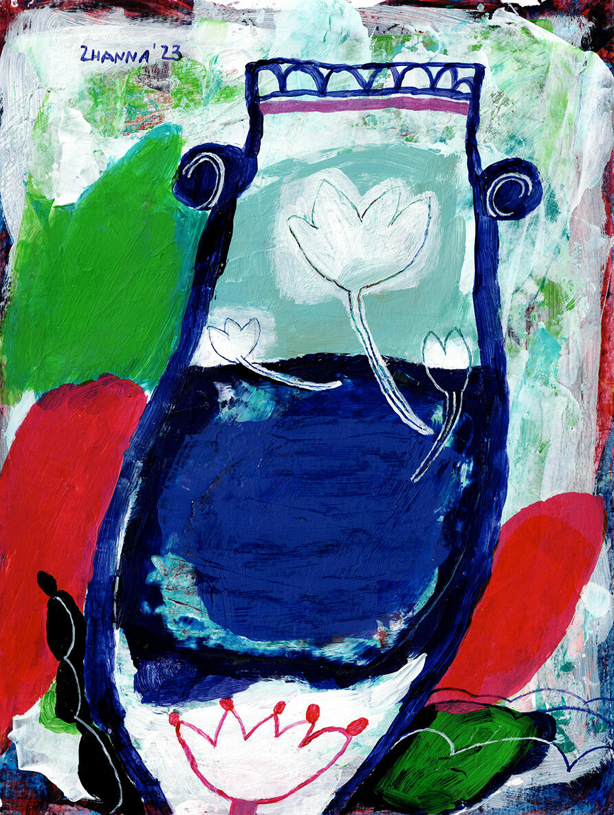 Blue Vase
